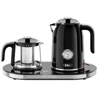 چای ساز کنارهمی مشکی فلر مدل TS 490